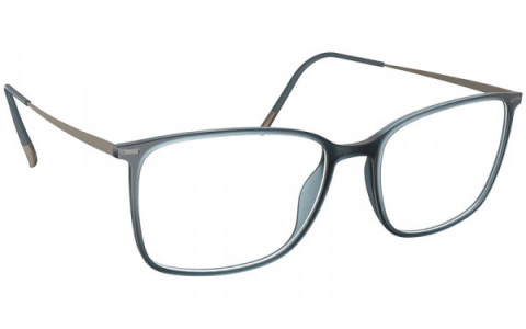 Silhouette Illusion Lite Full Rim 1607 Eyeglasses, 5060 Digital Teal