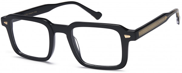 Di Caprio DC507 Eyeglasses, Black Gold