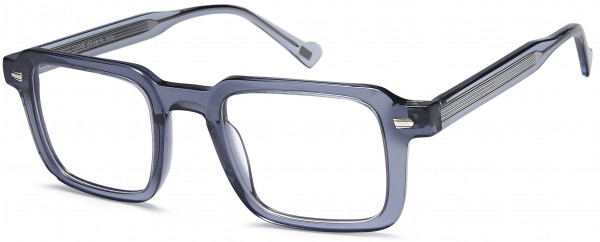 Di Caprio DC507 Eyeglasses, Steel Blue Silver