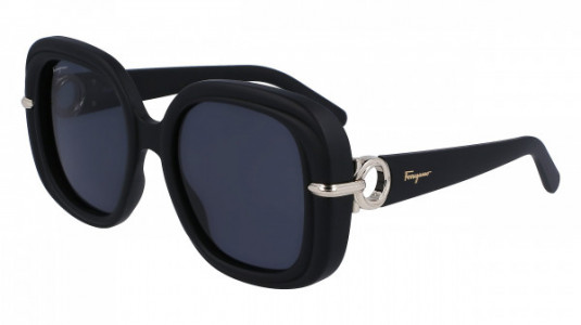 Ferragamo SF1058S Sunglasses, (002) MATTE BLACK