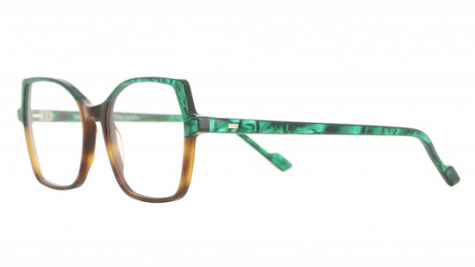 Vanni Pixel V1630 Eyeglasses, classic havana/ green dama