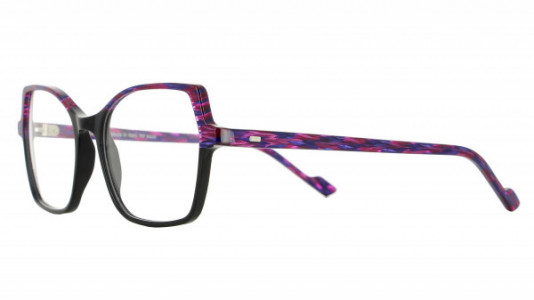 Vanni Pixel V1630 Eyeglasses, black/purple Blade