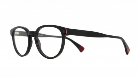 Vanni Re-Master V6612 Eyeglasses, black/burgundy details