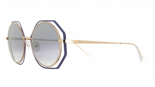 Vanni High Line VS4310 Sunglasses, shiny rose gold/matt purple