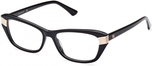 GUESS by Marciano GM0385 Eyeglasses, 001 - Shiny Black