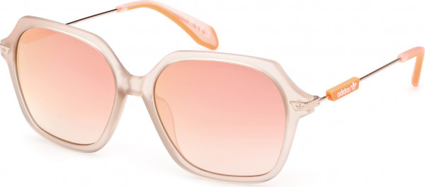 adidas Originals OR0082 Sunglasses, 73L - Matte Light Pink / Shiny Rose Gold