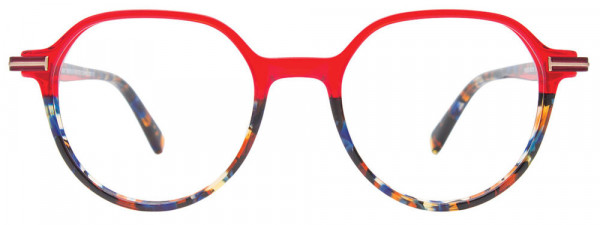 Takumi TK1242 Eyeglasses, 030 - Red & Mult Tort / Mult Tort