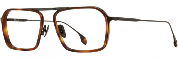 STATE Optical Co Cortez Eyeglasses, 1 - Tortoise Black
