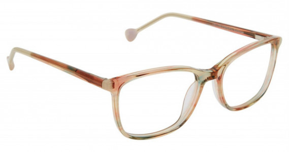 Lisa Loeb OUTSIDE Eyeglasses, HONEY CRYSTAL (C3)