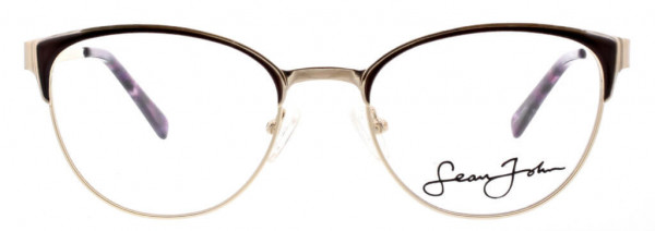 Sean John SJLO6009 Eyeglasses, 513 Purple Gold