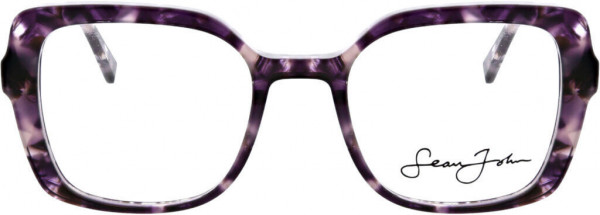 Sean John SJLO6029 Eyeglasses, 513 Shiny Purple Tortoise