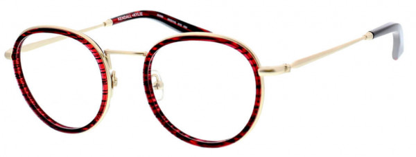 KENDALL + KYLIE KKO115 Eyeglasses, 615 red stripe