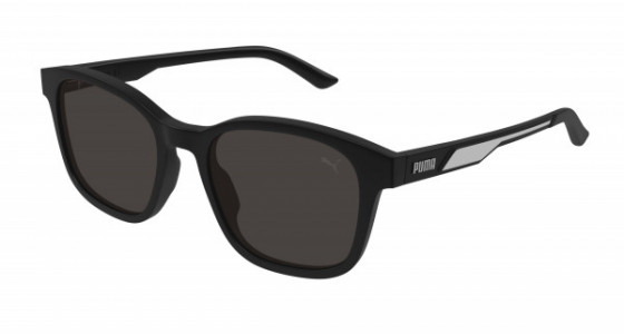 Puma PU0385S Sunglasses, 001 - BLACK with SMOKE lenses