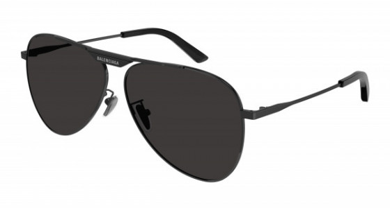 Balenciaga BB0244S Sunglasses, 001 - GREY with GREY lenses