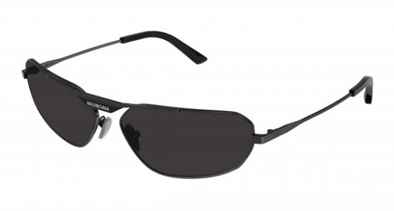 Balenciaga BB0245S Sunglasses, 001 - GREY with GREY lenses