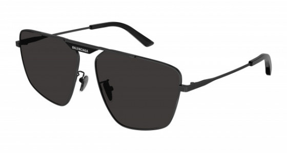 Balenciaga BB0246SA Sunglasses, 001 - GREY with GREY lenses