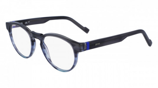 Zeiss ZS23535 Eyeglasses, (463) STRIPED GREY BLUE GRADIENT