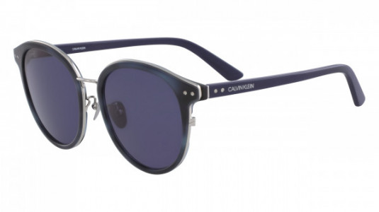 Calvin Klein CK18518SA Sunglasses, (412) NAVY HAVANA