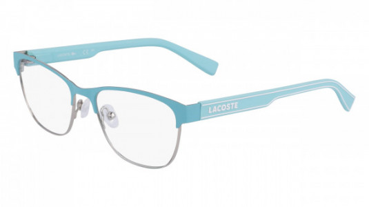 Lacoste L3112 Eyeglasses, (444) MATTE AQUA