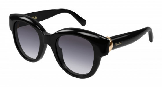 Pomellato PM0119S Sunglasses, 001 - BLACK with GREY lenses