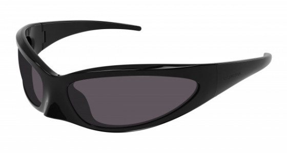 Balenciaga BB0251S Sunglasses, 001 - BLACK with GREY lenses