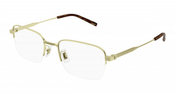 dunhill DU0063OA Eyeglasses, 007 - GOLD with TRANSPARENT lenses