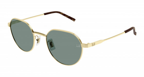 dunhill DU0064S Sunglasses, 003 - GOLD with GREEN lenses