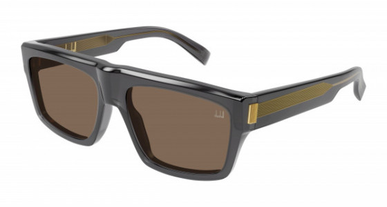 dunhill DU0055S Sunglasses, 004 - GREY with BROWN lenses