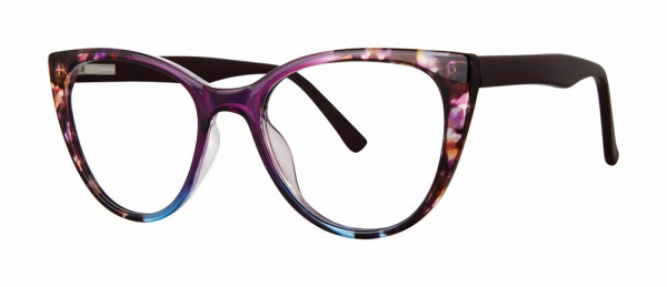 Modern Optical CHARLEE Eyeglasses, Plum Tortoise