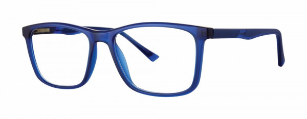 Modern Optical FINISH LINE Eyeglasses, Navy Matte