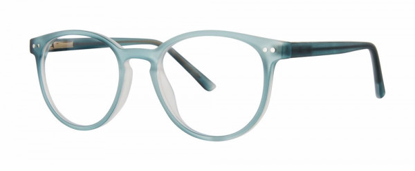 Modern Optical GRAMMAR Eyeglasses, Blue Matte
