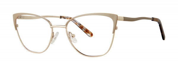 Fashiontabulous 10X267 Eyeglasses, Matte Taupe/Gold