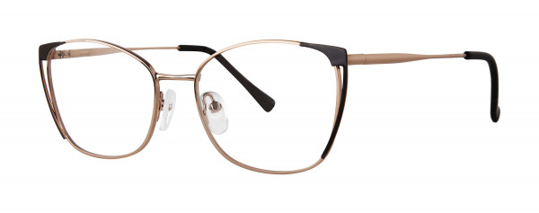 Modern Times GREETINGS Eyeglasses, Brown/Gold