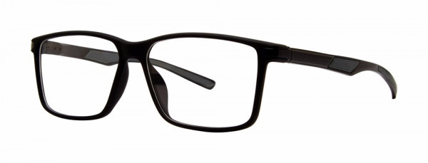 Modern Times RECRUIT Eyeglasses, Black Matte/Grey