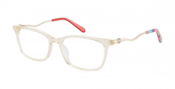 Betsey Johnson BJG PETITE FILLE Eyeglasses, gold