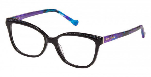 Betsey Johnson BET SPICE GIRL Eyeglasses, black
