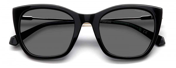 Polaroid Core PLD 4144/S/X Sunglasses, 0807 BLACK