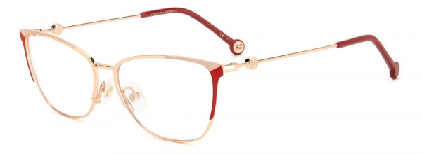 Carolina Herrera HER 0116 Eyeglasses, 0588 RED GOLD