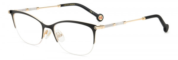 Carolina Herrera HER 0153 Eyeglasses, 0RHL GOLD BLCK