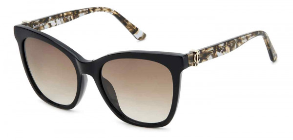 Juicy Couture JU 629/G/S Sunglasses, 0807 BLACK
