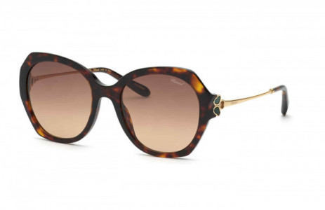 Chopard SCH354V Sunglasses, BROWN/YELLOW HAVANA -0743