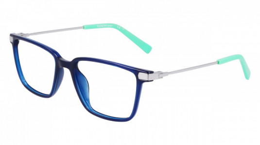 Flexon FLEXON J4017 Eyeglasses, (410) NAVY CRYSTAL/GREEN