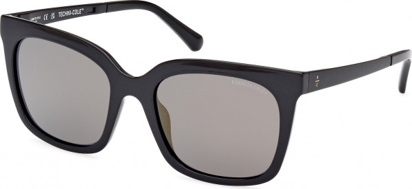 Kenneth Cole New York KC7269 Sunglasses, 01B - Shiny Black / Matte Black