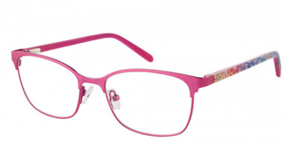 Betsey Johnson BJG BE KIND Eyeglasses, rose