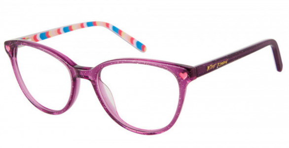 Betsey Johnson BJG COSMIC Eyeglasses, purple