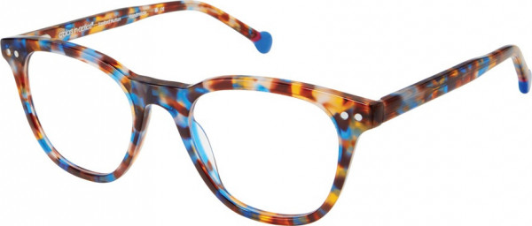 Colors In Optics CJ120 BLAKE Eyeglasses, BLTS BLUE TORTOISE MULTI