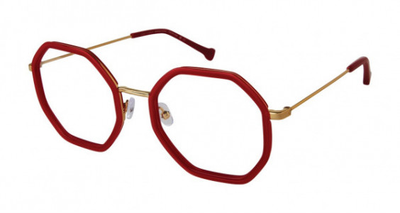 Colors In Optics C1152 EMERSON Eyeglasses, RD RED