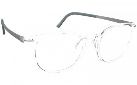 Silhouette Infinity View Full Rim 1610 Eyeglasses, 1110 crystal clear