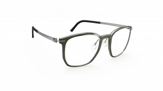Silhouette Infinity View Full Rim 1610 Eyeglasses, 5510 Black Pine
