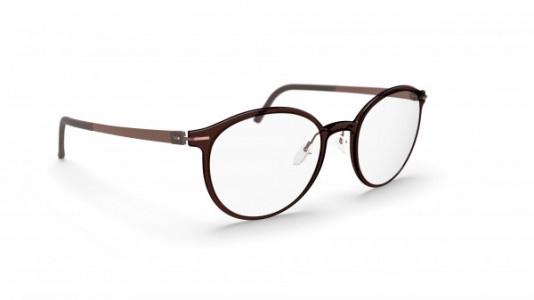 Silhouette Infinity View Full Rim 1610 Eyeglasses, 6140 Simply Brown